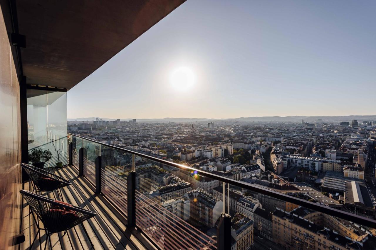Design Apartment With Amazing View Over Vienna 2 Exterior photo